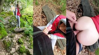 RISKY OUTDOOR QUICK SEX WITH 18YO TEEN