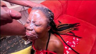 VERA GOT CUM ON HER FACE AFTER A HARD FUCK