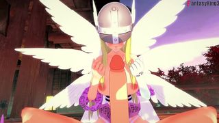 ANGELWOMON EVOLVING TO FUCK - FULL POV - DIGIMON - THANKS