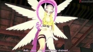 ANGELWOMON EVOLVING TO FUCK - FULL - DIGIMON - THANKS