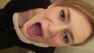 BRITISH TEEN AMY SIMMS SWALLOW HUGE BLACK CUM EP 2