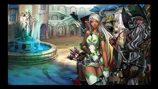 BEST ELF [ HENTAI GAME ] EP.2 CUTE BLONDE ELF LOVE TO HAVE HER TINY TITS SQUEEZED !