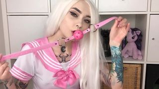 HUGE COCK DESTROYS STEPSISTER S TIGHT PUSSY