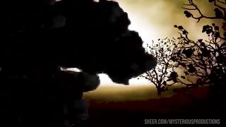 CHAIN GANG GANGBANG STARRING: NIKKI CAKES, THE ARTEMIS, MR STIXXX, AND MYSTERIOUS