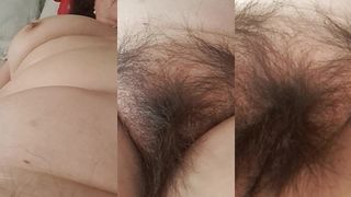 STEPSON LIKES TO RECORD MY HAIRY PUSSY AND IT TURNS HIM ON A LOT