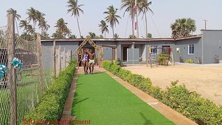 NEWLY WEDDED COUPLE OUT ON HONEYMOON