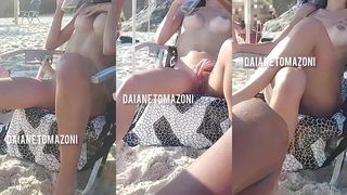 ME EXIBINDO NA PRAIA DE NUDISMO PRA GANHAR UMA BEBIDA GRATIS.