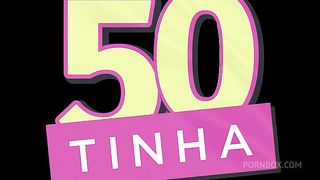 Wee man fucks brazilian blonde