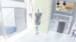 Cris getting fucked in the ass and cumming and pissed
