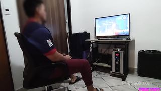 If my cousin wants to play on my PC, she has to do it sitting on my lap