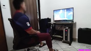 If my cousin wants to play on my PC, she has to do it sitting on my lap