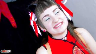 Assfucking a young spanish manga girl