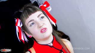 Assfucking a young spanish manga girl