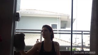 A domestica me deu a bunda