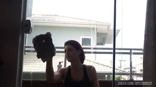 A domestica me deu a bunda
