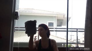 A domestica me deu a bunda