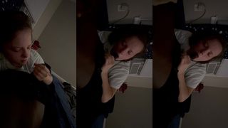 18 YEAR TEEN OLD GIRL SUCKING BBC IN THE HOOD LUCIDTHEGOAT