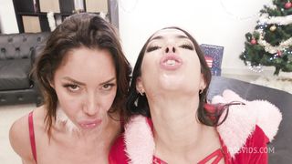 MERRY XMAS #1 WET, VITTORIA DIVINE & NURIA MILLAN, 2ON2, BWC, ANAL FISTING, DOUBLE ANAL FISTING, BALLS DEEP, ROUGH SEX, BIG GAPES, MONSTER BUTTROSE, PEE DRINK, SQUIRT DRINK, CREAMPIE SWALLOW AH047
