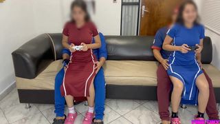Girlfriend Swap Sex with Hot 18 Year Old Teen Girls
