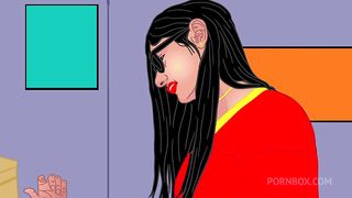 Mia loses abet to Charlie and has to suck and get fucked by his bbc