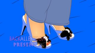 Melanie Monroes sexy big booty pawg & foot sex cartoon smashdown