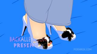 Melanie Monroes sexy big booty pawg & foot sex cartoon smashdown