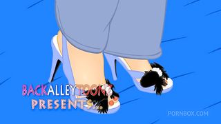Melanie Monroes sexy big booty pawg & foot sex cartoon smashdown