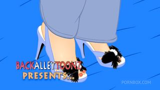Melanie Monroes sexy big booty pawg & foot sex cartoon smashdown