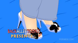 Melanie Monroes sexy big booty pawg & foot sex cartoon smashdown