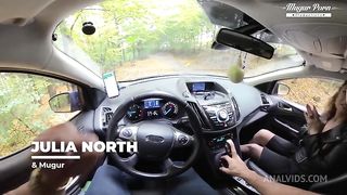 Nympho WIFE Julia North Quick Anal Fuck In The Forest | From VR
