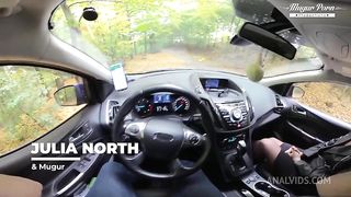 Nympho WIFE Julia North Quick Anal Fuck In The Forest | From VR