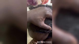 Crazy BBW sucking Ass and Fucking the Gang