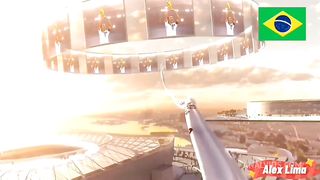 Parei de assistir o jogo no zero a zero, E minha mulher, Evy Kethlyn , me chama para mim meter um gol nela, ate a bunda a safada me deu