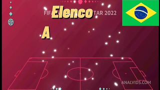 Parei de assistir o jogo no zero a zero, E minha mulher, Evy Kethlyn , me chama para mim meter um gol nela, ate a bunda a safada me deu