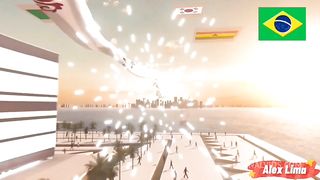 Parei de assistir o jogo no zero a zero, E minha mulher, Evy Kethlyn , me chama para mim meter um gol nela, ate a bunda a safada me deu