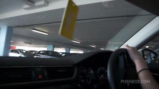 Public CarPark Flashing Slut