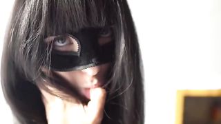 Horny Brunette Fucked Hard In Sexy Silk Dress And High Heels. Footjob, Foot Fetish, POV