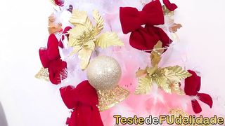 Minha madrasta gostosa foi meu presente de Natal