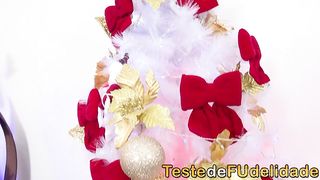 Minha madrasta gostosa foi meu presente de Natal