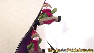 Minha madrasta gostosa foi meu presente de Natal