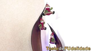 Minha madrasta gostosa foi meu presente de Natal