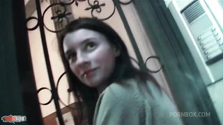Skinny French Student in Barcelona is looking for money