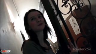 Skinny French Student in Barcelona is looking for money