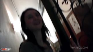 Skinny French Student in Barcelona is looking for money