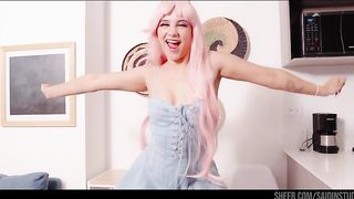 Min galilea otaku play with finger and dildo in the ass and masturbate