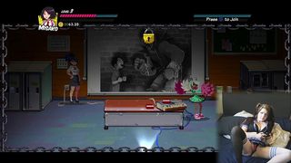 RIVERCITY GIRLS 2 GAMEPLAY - VIBRATOR CONNECTED TO GAME! EP1