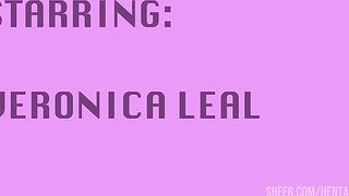 Real Life Hentai - Veronica Leal Gets a hard core fucking and creampied in every holes