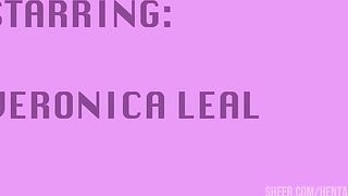 Real Life Hentai - Veronica Leal Gets a hard core fucking and creampied in every holes