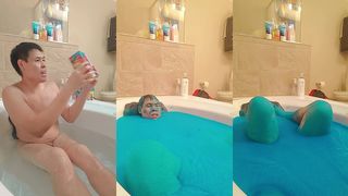 ULTRA BLUE SLIME BATH GUNGE EXPERIENCE SOLO BOY