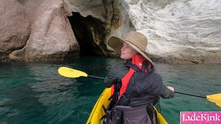 PUBLIC CAMP VAN, KAYAKING AND HIKING SEX COMPILATION